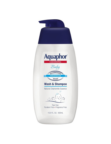 Champú y Jabón para Bebés Aquaphor 500 ml - Sin Lagrimas