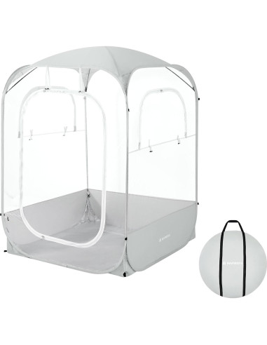 Carpa Deportiva Raynesys para 2 Personas, Instantánea, Beige
