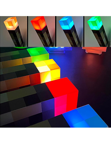 Lámpara de antorcha LED Neioaas recargable USB 27.94 cm