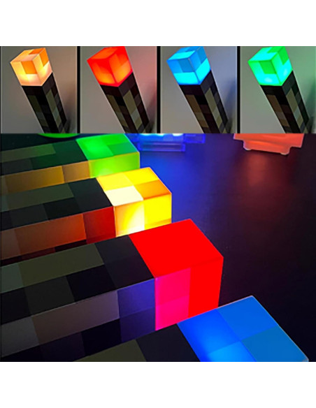 Lámpara de antorcha LED Neioaas recargable USB 27.94 cm