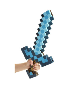 Juego de Espada y Pico Mattel Minecraft 2 en 1 para Niños 2