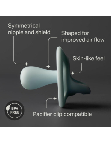 Chupete Ultra-Ligero Tommee Tippee 18-36m Silicona 4 Pzas