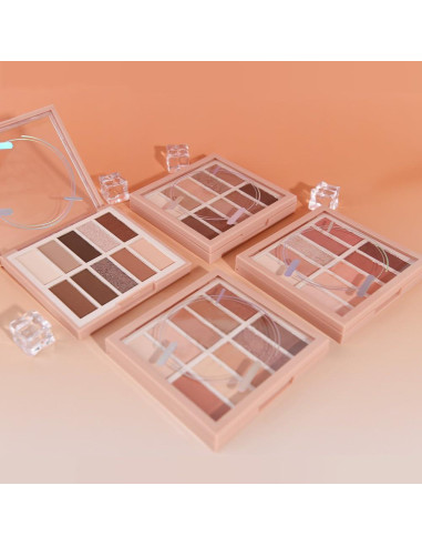 Paleta de Sombras de Ojos CAKAILA 10 Colores Mate y Brillante