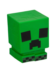 Lámpara Creeper SquishyGlo Paladone Verde Recargable 15cm