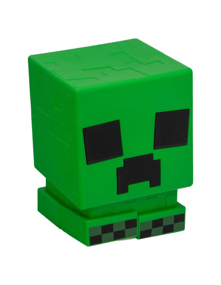 Lámpara Creeper SquishyGlo Paladone Verde Recargable 15cm
