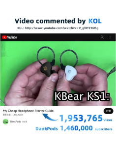 Auriculares KBEAR KS1 Tipo C con Micrófono, Cancelación de Ruido 2