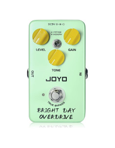 Pedal de Overdrive JOYO JF-25 Brillante para Guitarra Eléctrica