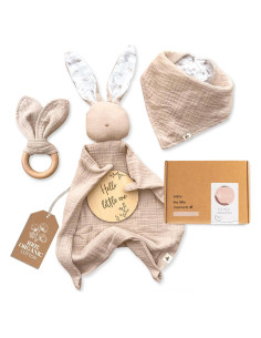 Set de Regalo Bebé Mikito - 4 Piezas Algodón Orgánico