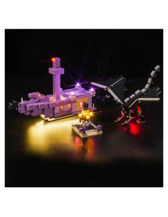 Kit de Luz LED Hilighting para LEGO Minecraft Dragón Ender