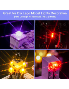 Kit de Luz LED Hilighting para LEGO Minecraft Dragón Ender 2