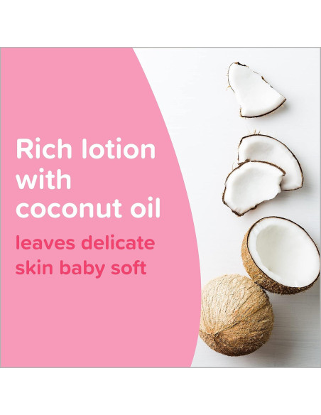 Loción Hidratante Suave Rosa Johnson 100 ml con Aceite de Coco