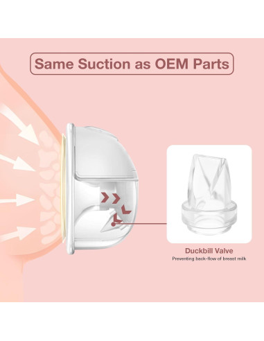 12 Piezas Válvula de Pico Anaoer para Extractores de Leche