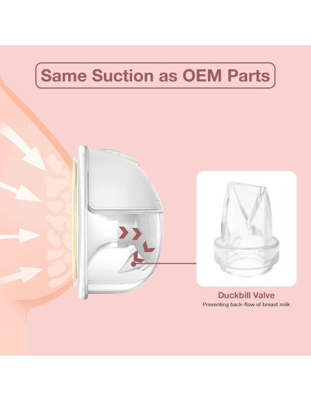 12 Piezas Válvula de Pico Anaoer para Extractores de Leche