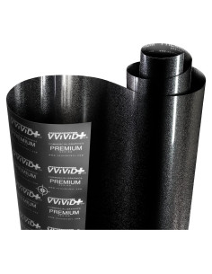 Vinilo de Envoltura VViViD Ultra Gloss 0.30m x 1.52m Negro