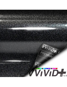 Vinilo de Envoltura VViViD Ultra Gloss 0.30m x 1.52m Negro 2