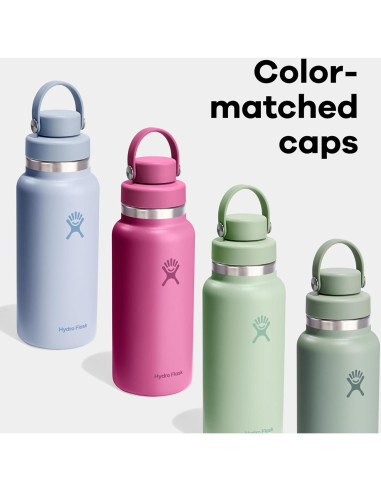 Botella de Agua Hydro Flask 709 ml Acero Inoxidable Verde Aloe