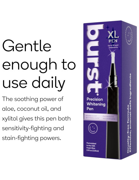 Bolígrafo Blanqueador Burst 9% HP, 45 Tratamientos, Vegano
