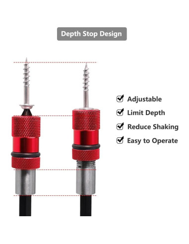 Soporte de Puntas Magnéticas SeonFook PH2 60mm 2 Pcs