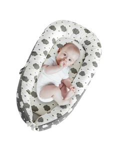 Cuna Portátil Ajustable AMAWMW para Bebés 0-12 Meses