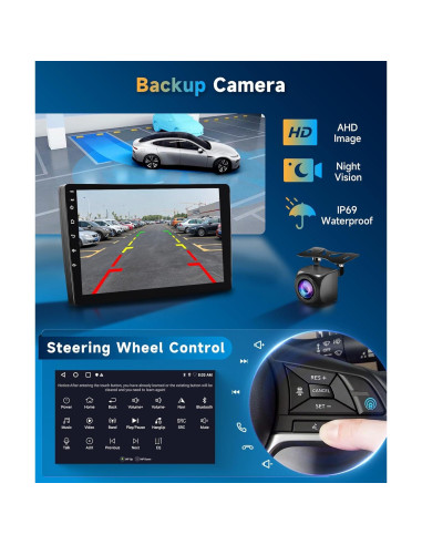 Radio de Coche Android 10.1" METEESER para Honda Accord 2003-2007