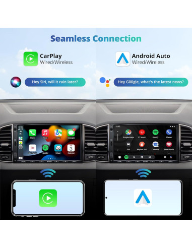 Estéreo de Coche Android 7" Yufeng A5 con Cámara Reversa
