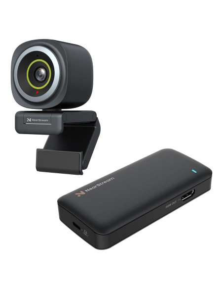 Kit de Captura y Streaming NearStream CCD10 y Webcam 4K