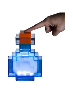Lámpara de Escritorio LED Minecraft Botella de Poción 17.8 cm