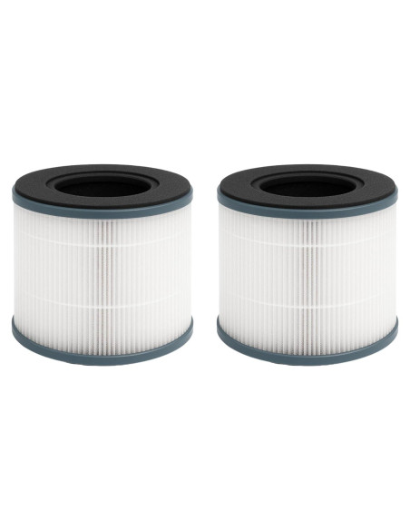 Filtro HEPA Nispira AP-T10 3-En-1 Carbono Activado - 2 Unidades