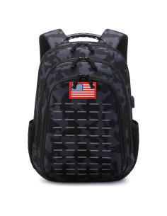 Mochila Táctica Camo Outdoor Plus 40L con Carga USB