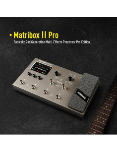 Pedal de Efectos de Guitarra Sonicake Matribox II Pro - 240+ Efectos 2