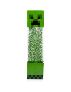 Lámpara LED Creeper Minecraft 30.48 cm Verde Portátil 2