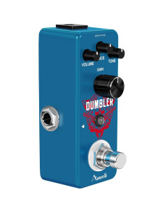Pedal de Efecto Dumbler Amuzik para Guitarra Eléctrica Overdrive 2