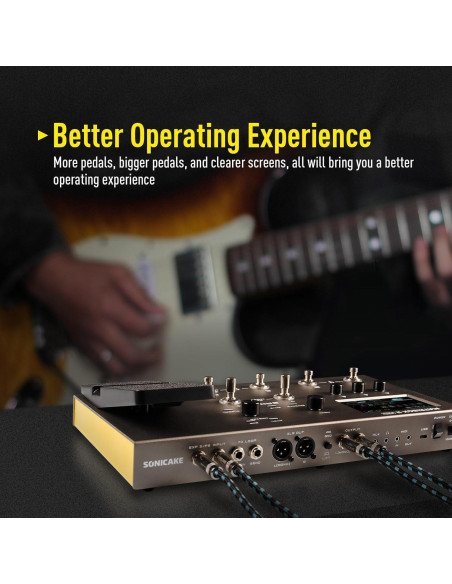 Pedal de Efectos de Guitarra Sonicake Matribox II Pro - 240+ Efectos
