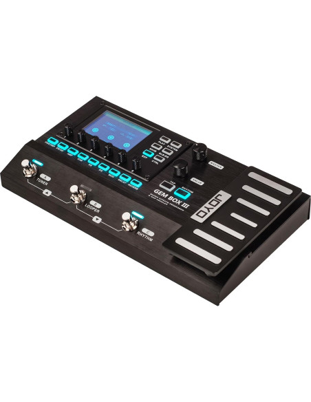 Procesador de Efectos JOYO Gem Box III con Pedal de Expresión