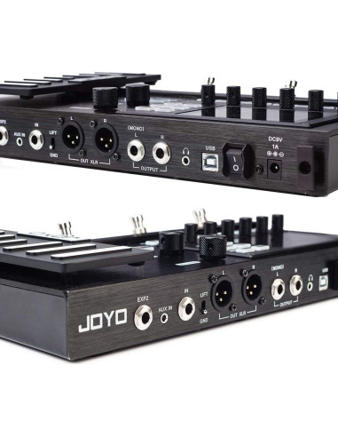 Procesador de Efectos JOYO Gem Box III con Pedal de Expresión