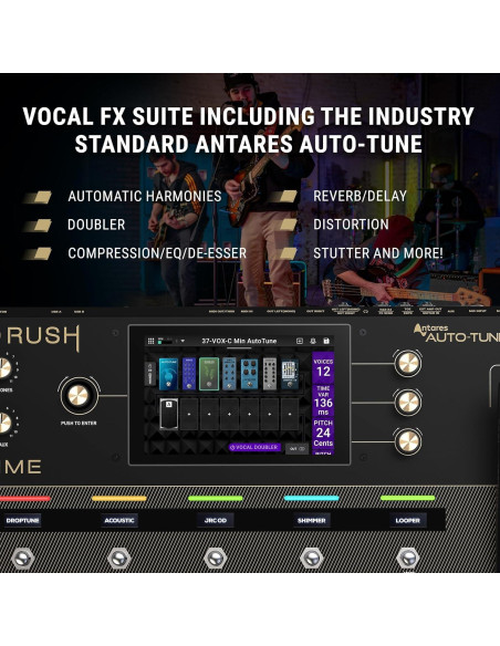 HeadRush Prime - Procesador de efectos para guitarra y voz HeadRush Prime - Procesador de efectos para guitarra y voz