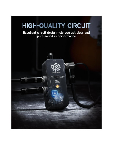 Pedal Interruptor ABY Donner AB True Bypass 9V 249g