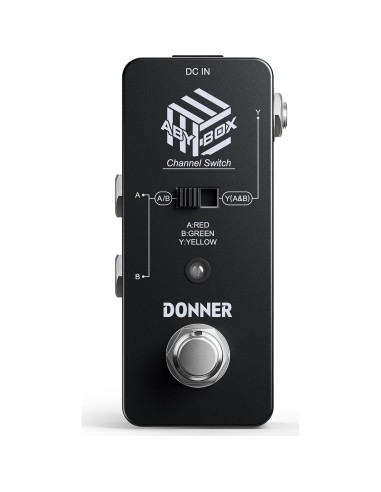 Pedal Interruptor ABY Donner AB True Bypass 9V 249g