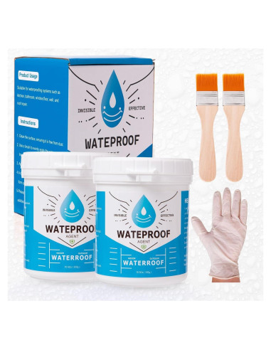 Sellador Impermeable Claro Meuvcol 21 Oz para Baño y Madera