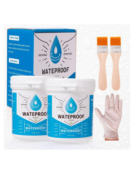 Sellador Impermeable Claro Meuvcol 21 Oz para Baño y Madera