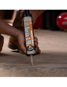 DAP Mortero Texturizado Premium Sellador Elastomérico 422g Gris 2