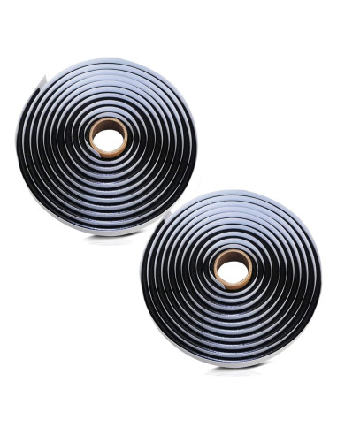 Sellador de Caucho Butilo Poweka 15ft para Faros y Parabrisas