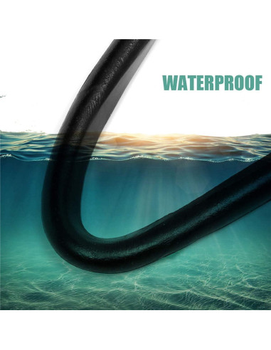 Sellador de Caucho Butilo Poweka 15ft para Faros y Parabrisas