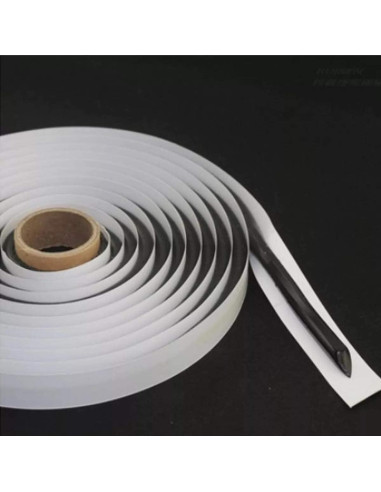 Sellador de Caucho Butilo Poweka 15ft para Faros y Parabrisas