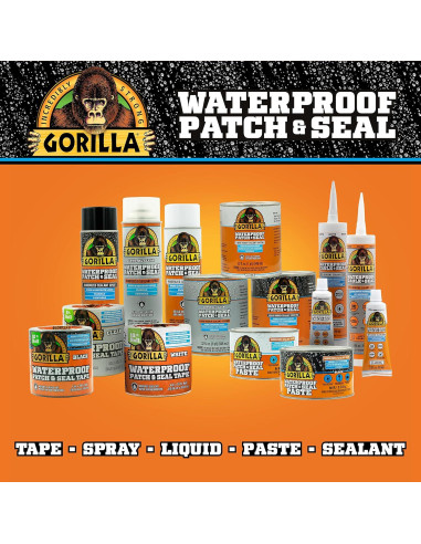 Sellador Impermeable Gorilla 32 Oz Transparente - Sella Agua y Aire