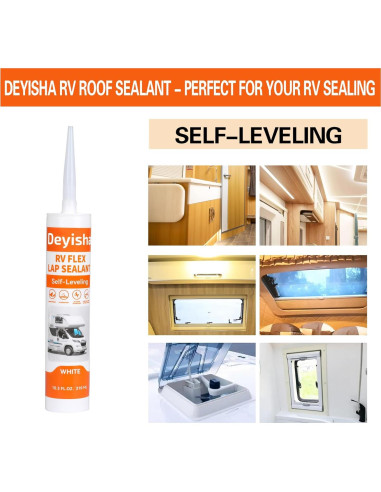 Sellador de Techo Autonivelante Deyisha 4 Paquetes 1.8kg