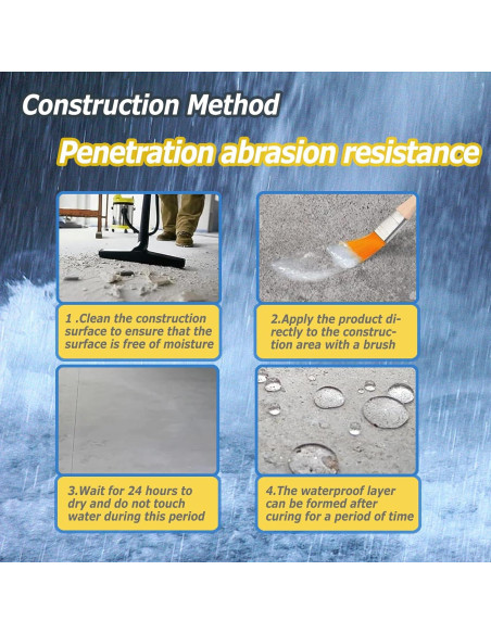 Sellador Impermeable Transparente Wadities 500g para Filtraciones