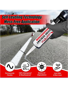 Rellenador de Grietas en Concreto MuzeFansi - 2 Paquetes 300ml 2