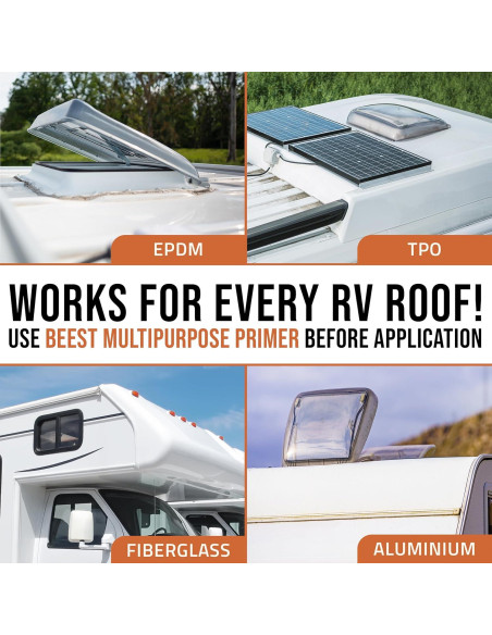 Recubrimiento de Techo BEEST RV Blanco 3.78L Sellador Elastomérico