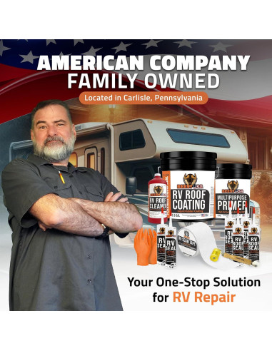 Recubrimiento de Techo BEEST RV Blanco 3.78L Sellador Elastomérico